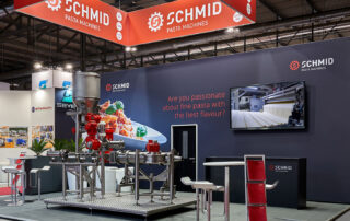 Messestand auf der IPACK IMA in Mailand